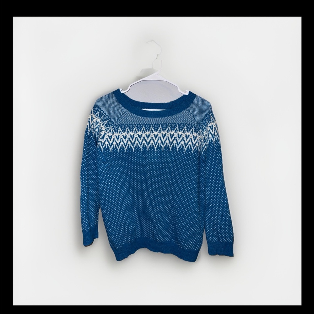 TELLURIDE CLOTHING COMPANY Patterned Women's Lambs Wool Sweater